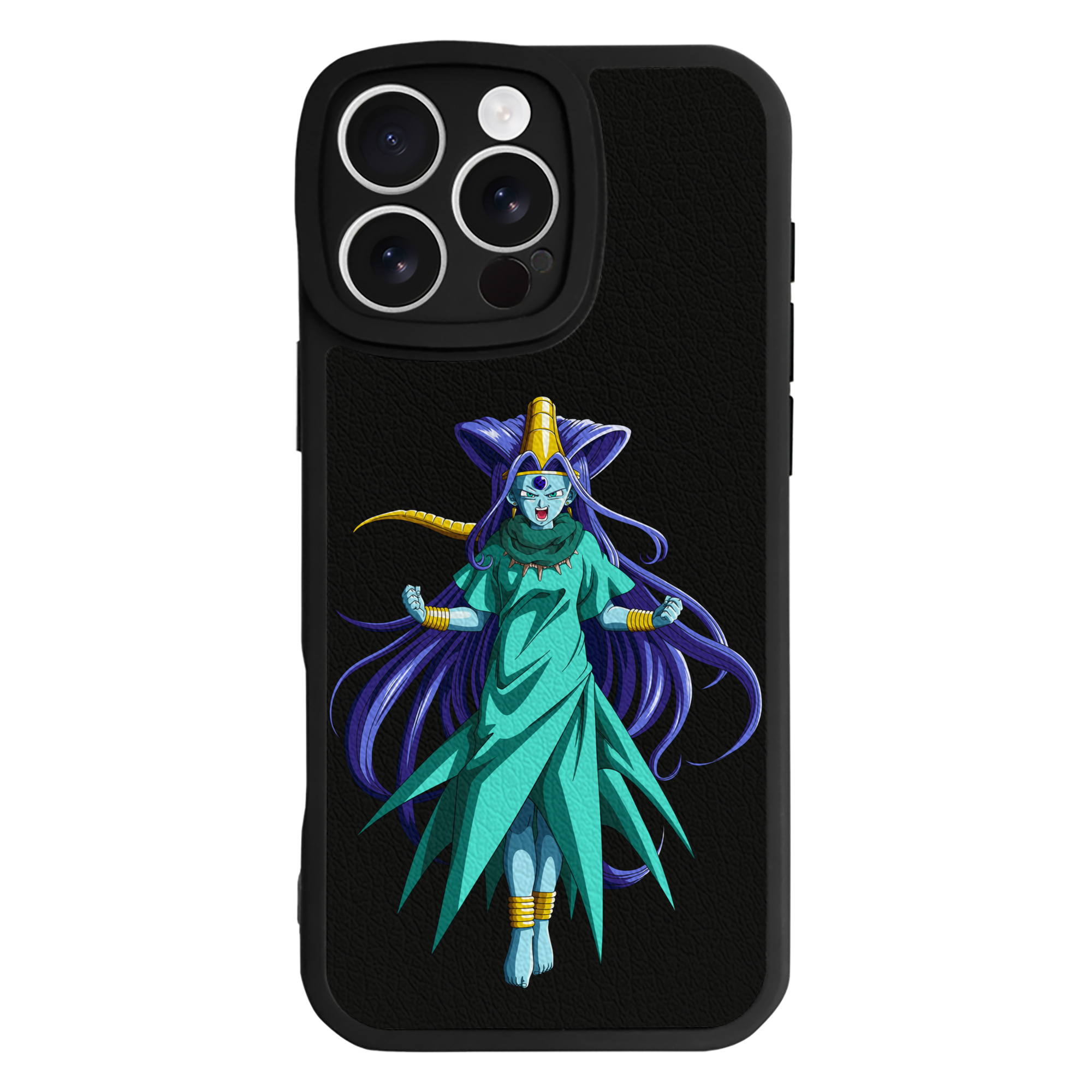 （画像用） ドラゴンボール DRAGON BALL 【iPhone 16シリーズ対応】シリコンスマホケース（レザー調） 材質：シリコン